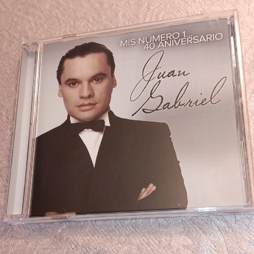 Juan Gabriel CD - Mis Número 1, 40 Aniversario